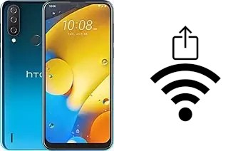 Como gerar um código QR com a senha Wifi em um HTC Wildfire R70