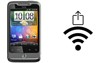 Como gerar um código QR com a senha Wifi em um HTC Wildfire CDMA