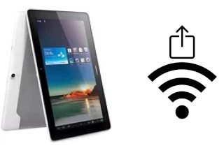 Como gerar um código QR com a senha Wifi em um Huawei MediaPad 10 Link