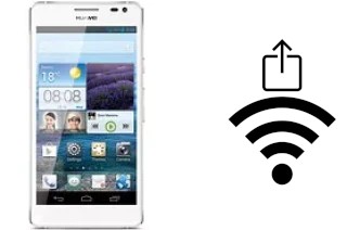 Como gerar um código QR com a senha Wifi em um Huawei Ascend D2