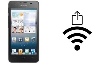 Como gerar um código QR com a senha Wifi em um Huawei Ascend G510