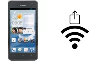 Como gerar um código QR com a senha Wifi em um Huawei Ascend G526