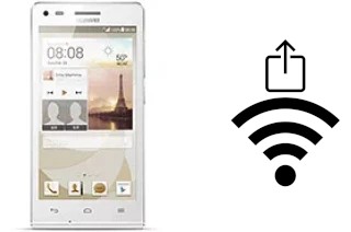 Como gerar um código QR com a senha Wifi em um Huawei Ascend G6