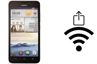 Como gerar um código QR com a senha Wifi em um Huawei Ascend G630