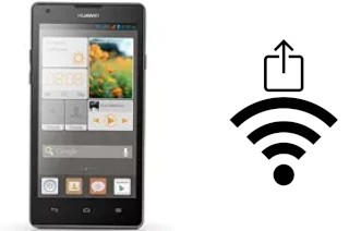 Como gerar um código QR com a senha Wifi em um Huawei Ascend G700