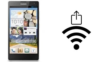 Como gerar um código QR com a senha Wifi em um Huawei Ascend G740