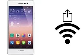 Como gerar um código QR com a senha Wifi em um Huawei Ascend P7