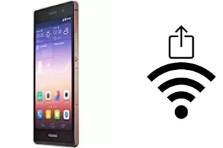 Como gerar um código QR com a senha Wifi em um Huawei Ascend P7 Sapphire Edition