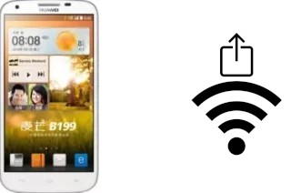 Como gerar um código QR com a senha Wifi em um Huawei B199