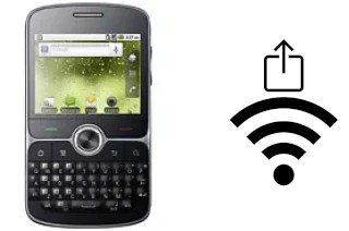 Como gerar um código QR com a senha Wifi em um Huawei U8350 Boulder