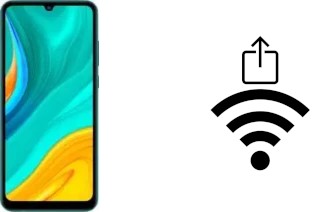 Como gerar um código QR com a senha Wifi em um Huawei Enjoy 10e