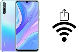 Como gerar um código QR com a senha Wifi em um Huawei Y8p