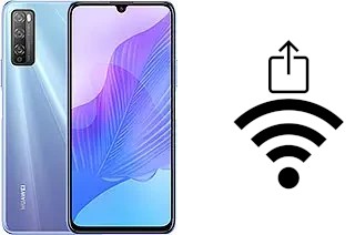 Como gerar um código QR com a senha Wifi em um Huawei Enjoy 20 Pro