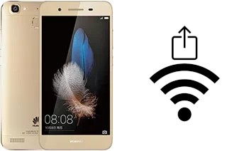 Como gerar um código QR com a senha Wifi em um Huawei Enjoy 5s