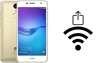 Como gerar um código QR com a senha Wifi em um Huawei Enjoy 6