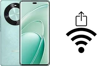 Como gerar um código QR com a senha Wifi em um Huawei Enjoy 70X