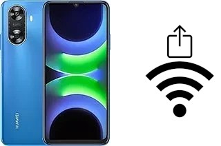 Como gerar um código QR com a senha Wifi em um Huawei Enjoy 70z