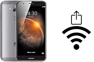 Como gerar um código QR com a senha Wifi em um Huawei G7 Plus