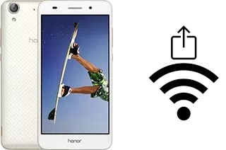 Como gerar um código QR com a senha Wifi em um Huawei Honor Holly 3