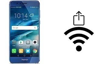 Como gerar um código QR com a senha Wifi em um Huawei Honor 8