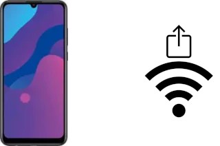 Como gerar um código QR com a senha Wifi em um Huawei Honor 9A