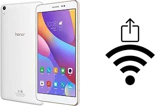 Como gerar um código QR com a senha Wifi em um Huawei Honor Pad 2