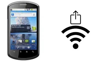 Como gerar um código QR com a senha Wifi em um Huawei U8800 IDEOS X5