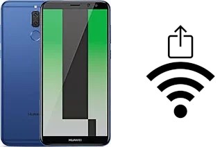 Como gerar um código QR com a senha Wifi em um Huawei Mate 10 Lite