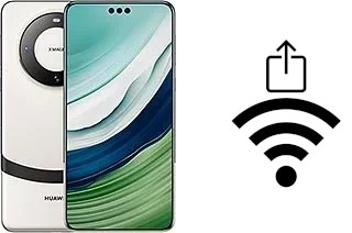 Como gerar um código QR com a senha Wifi em um Huawei Mate 60 Pro+