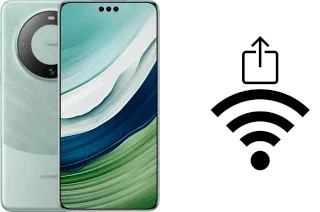 Como gerar um código QR com a senha Wifi em um Huawei Mate 60 Pro