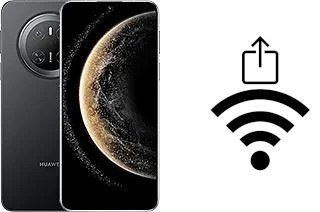 Como gerar um código QR com a senha Wifi em um Huawei Mate 70