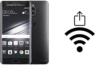 Como gerar um código QR com a senha Wifi em um Huawei Mate 9 Porsche Design