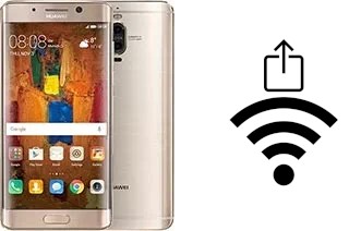 Como gerar um código QR com a senha Wifi em um Huawei Mate 9 Pro