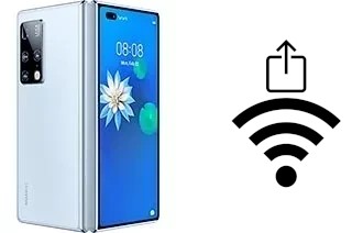 Como gerar um código QR com a senha Wifi em um Huawei Mate X2 4G