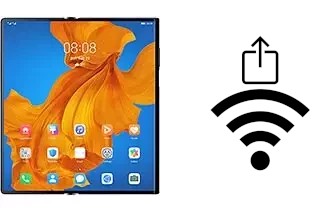 Como gerar um código QR com a senha Wifi em um Huawei Mate Xs