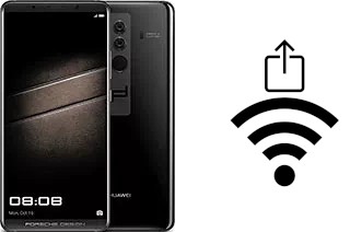 Como gerar um código QR com a senha Wifi em um Huawei Mate 10 Porsche Design