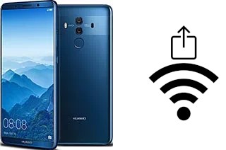 Como gerar um código QR com a senha Wifi em um Huawei Mate 10 Pro