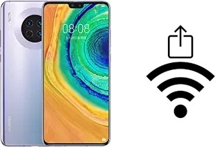 Como gerar um código QR com a senha Wifi em um Huawei Mate 30