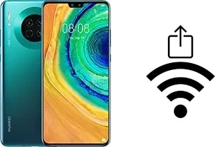 Como gerar um código QR com a senha Wifi em um Huawei Mate 30 5G