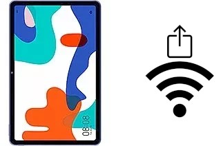 Como gerar um código QR com a senha Wifi em um Huawei MatePad 10.4 (2022)