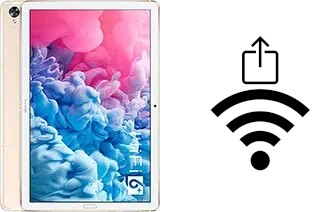 Como gerar um código QR com a senha Wifi em um Huawei MatePad 10.8