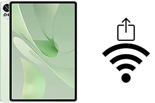 Como gerar um código QR com a senha Wifi em um Huawei MatePad Air (2024)