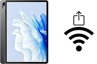 Como gerar um código QR com a senha Wifi em um Huawei MatePad Air