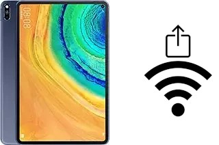 Como gerar um código QR com a senha Wifi em um Huawei MatePad Pro