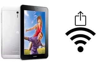 Como gerar um código QR com a senha Wifi em um Huawei MediaPad 7 Youth