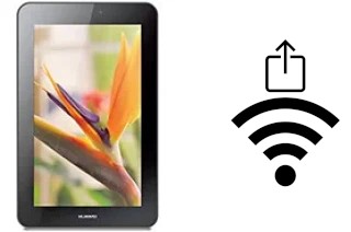 Como gerar um código QR com a senha Wifi em um Huawei MediaPad 7 Youth2