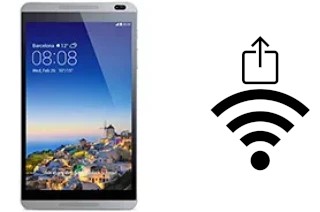 Como gerar um código QR com a senha Wifi em um Huawei MediaPad M1