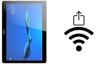 Como gerar um código QR com a senha Wifi em um Huawei MediaPad M3 Lite 10