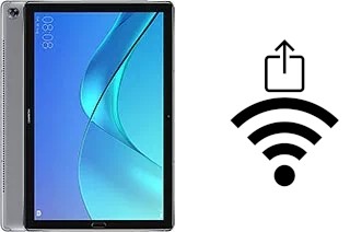 Como gerar um código QR com a senha Wifi em um Huawei MediaPad M5 10 (Pro)