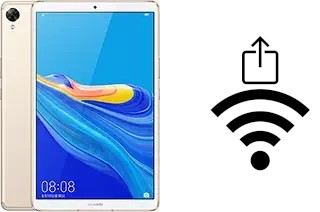 Como gerar um código QR com a senha Wifi em um Huawei MediaPad M6 8.4